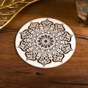 Mandala der inneren Weisheit aus Holz