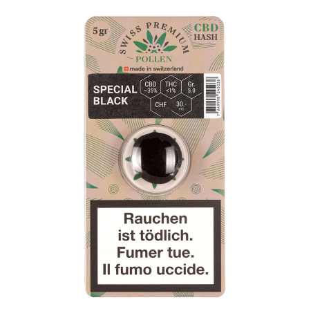 Swiss Premium Pollen | Special Black | 5g