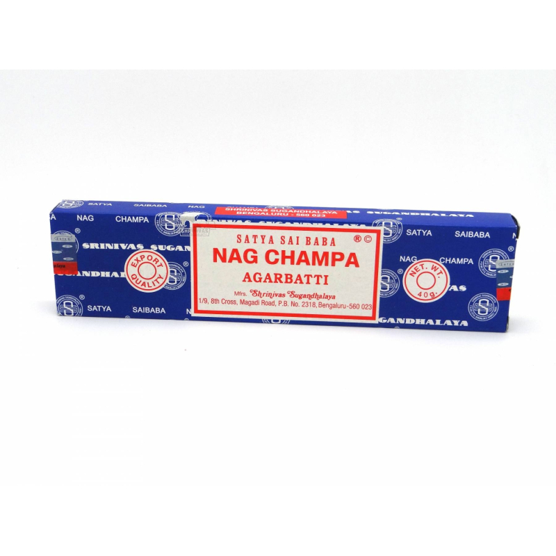 Indische Räucherstäbchen Sai Baba 1 Schachtel mit 15g Nag Champa Neu 