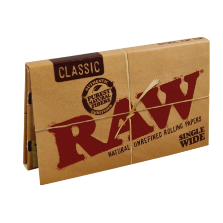 RAW Classic | Single Wide | Double Window | 100 Blatt